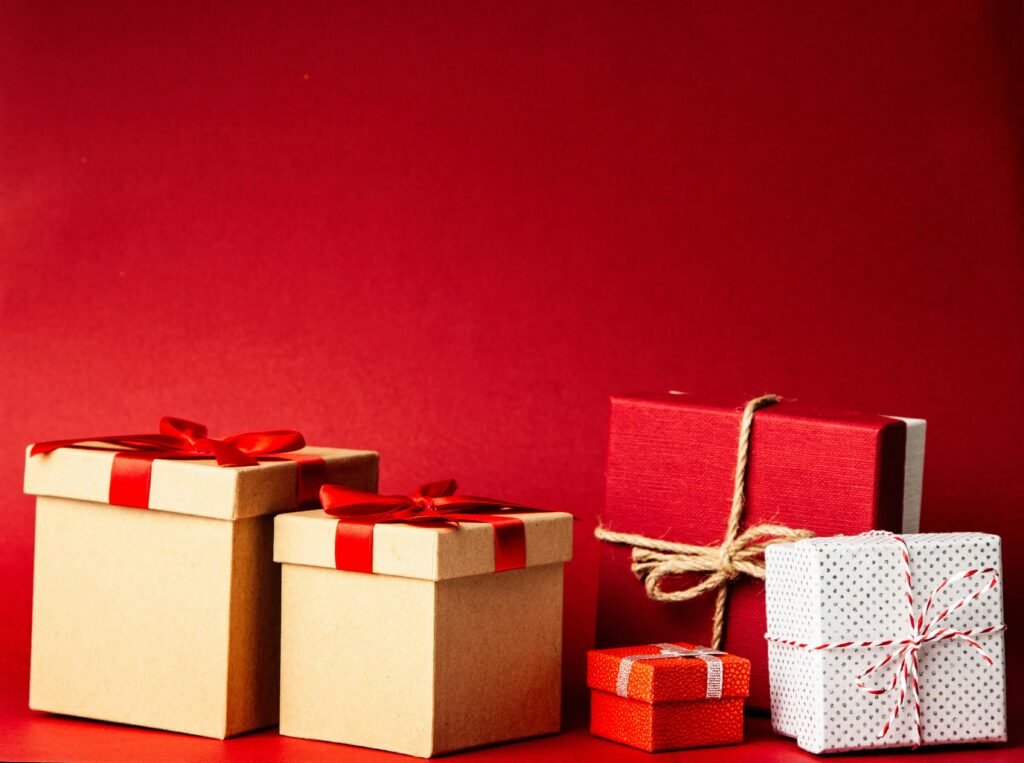 Mehrere Geschenkboxen